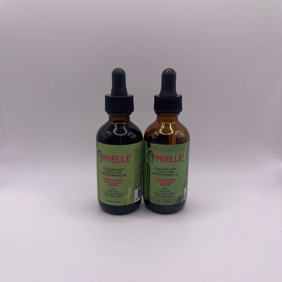 Mielle Rosemary Mint Scalp Hair Strengthening Oil 2 PCS. Set - Picture 6 of 12